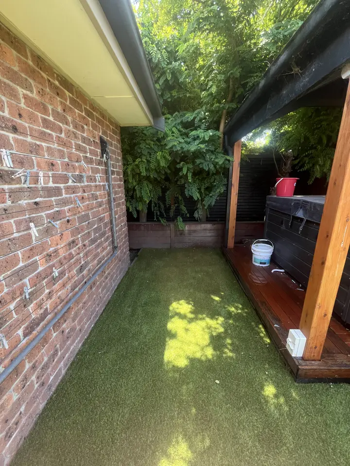 Aspendale: Turf around a timber gazebo, photo 4 of 5